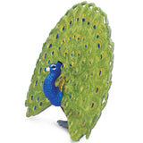 Safari Ltd. Peacock Figurine - Detailed 4" Plastic Model Figure - Fun Educational Play Toy for Boys, Girls & Kids Ages 3+