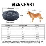 CEVICOLZE Small Cat Bed for Indoor Cats, Self-Warming Donut Kitty Bed for Small Cats Keeping Warm, Washable Pet Bed with Anti Slip Base, 23‘’ Darkgrey