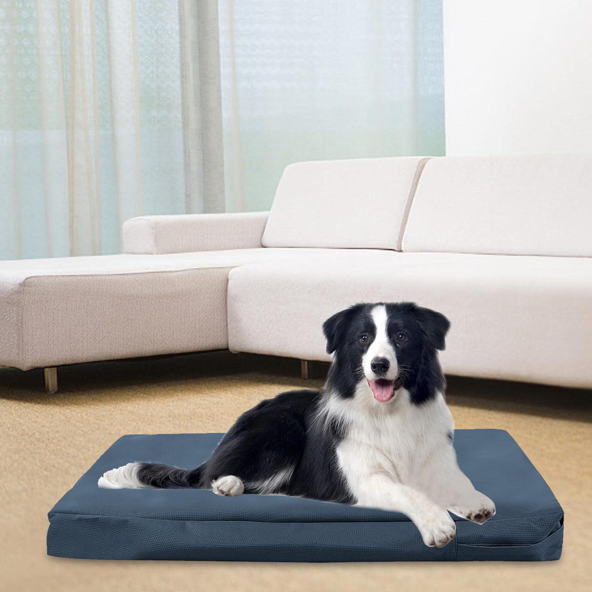 Waterproof Dog Bed Cover,Washable Removable Pet Dog Bed Replacement Cover for 30 Inch Crate,Water Absorbable Pet Puppy Bed Covers for Dogs Cat,29Lx18Wx3.5H inch