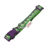 Marvel Comics The Hulk Dog Collar, Small Green & Purple | Officially Licensed Marvel The Incredible Hulk Dog Collar | Small Dog Collar for Small Dogs with D-Ring, Cute Dog Apparel & Accessories