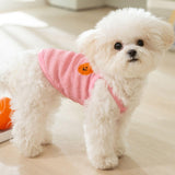 Sweet Dog Vest Summer Lightweight Cartoon Pet T-Shirts Soft Breathable Dogs Tee Shirt Sleeveless Vest Dog Apparel for Medium Small Dog