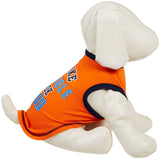 SimplyDog I Make Trouble Look Good Dog Tank - Orange - X-Small