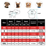 Dog Shirts for X Small Dogs - Puppy Vest T-Shirt Sleeveless Costumes Soft and Breathable Dog Shirt 2 Pack (X-Small, Pink+White)