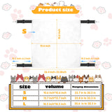 Mengbei tribe Cat Hammock for Cage Hanging Cat Bed with Adjustable Strap and Metal Hooks, for Winter and Summer Use - Small Animals Soft Sleeping Hammock Accessory
