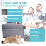 Cat Scratch Deterrent Tape, 16 PCS Anti Scratch Furniture Protector from Cats, Couch Corner Protectors, Sticky Paws for Cats, Training Tape, Self-Adhesive Cat Tape