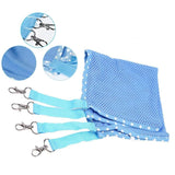 Winnsty Cat Hammock Breathable Mesh Pet Hammock Bed, Under Chair Hammock Cradle Crib for Small Animals (Large)