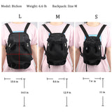 Adjustable Pet Carrier Backpack - Dog, Puppy & Cat Carrier for Travel, Hiking & Car - Front Carrier & Backpack in One