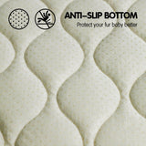 furrybaby Dog Bed Mat Flat Crate Mat with Anti-Slip Bottom Machine Washable Pet Kennel Pad for Dog Sleeping (XS 22x13'', Grey Mat)