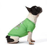Star Wars Grogu May The Luck Be with You Tee for St. Patrick's Day | Green, Size Large | Cute Dog Clothes, Apparel