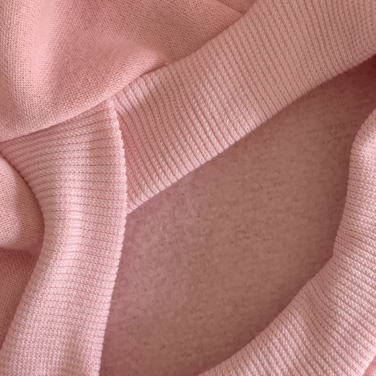 Izefia Dog Hoodie - Pink Cotton Fleece Sweater for Small Dog & Puppy - Winter Warmth - XS