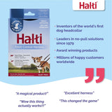 HALTI Front Control Harness - To Stop Your Dog Pulling on the Leash. Adjustable, Lightweight and Easy to Use. Anti-Pull Dog Training Harness for Small Dogs (Size S)