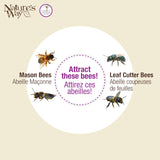 Nature's Way Bird Products PWH1-C Teal Bee House