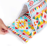 KINTOR Bird Nest Snuggle Hut,Parrot Habitat Cave Hanging Tent for Small Medium Parrots Budgies Eclectus Parakeet Cockatiels Lovebird African Grey (Pink Ethnic, M)