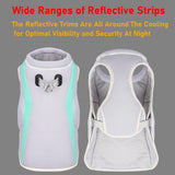 Dog Cooling Coat Dog Shirts Summer Clothes Lightweight Jacket with Evaporative Cool Adjustable Pet Harness for Large Dogs for Outdoor Walking