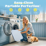 Nobleza Dog Cooling Pad, Durable Dog Chill Bed Leakproof Pet Cooling Mat Scratch-Resistant Design for Medium Dogs Cats Puppy in Hot Summer, Blue