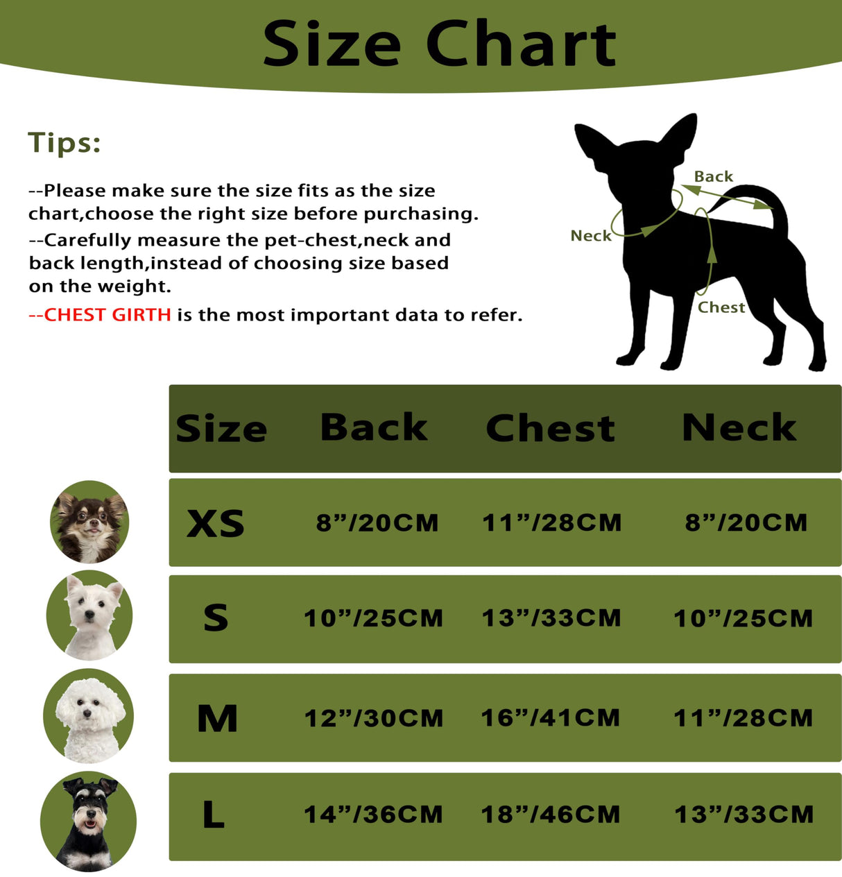 Dog Sweaters for Small Dogs Girl Fall Chihuahua Clothes Thick Small Dog Sweater Knitted Turtleneck Dog Clothes Stretchy Puppy Sweater Pet Pullover Knitwear Dog Outfits for Cold Weather (Green, Small)