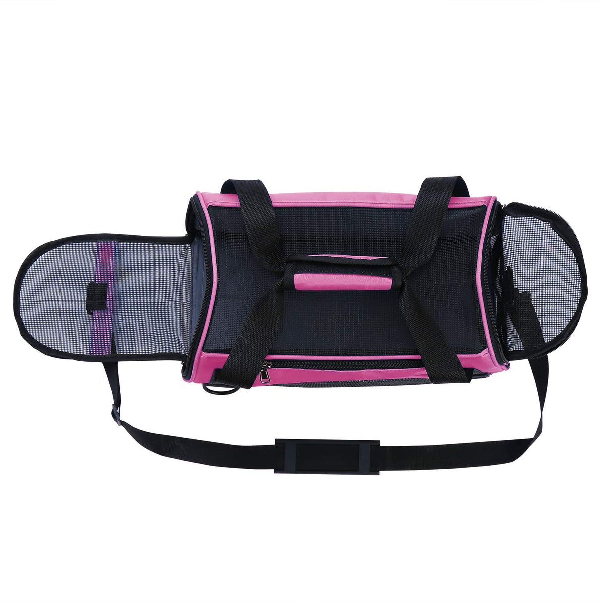 YLONG Cat Carrier Airline Approved Pet Carrier,Soft-Sided Pet Travel Carrier for Cats Dogs Puppy Comfort Portable Foldable Pet Bag,Airline Approved