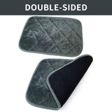 AUPETEK Self-Warming Cat Bed Indoor/Outdoor Super Soft Self Heating Pet Mat Washable Thermal Pad for Cat & Dog 21x15.7 inch