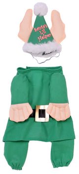 Rubie's Christmas Collection Santa's Little Helper Elf Pet Costume, Large
