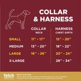 Harry Potter Ravenclaw Dog Collar - Adjustable Nylon Collar for Large Dogs - Officially Licensed Dog Apparel & Accessories for Hogwarts Houses - Size Extra Large