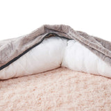 JOYELF Orthopedic Memory Foam Dog Bed Replacement Filling Bolster Insert Stuffing Pillow - Small Size