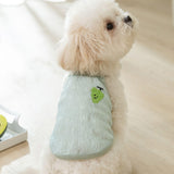 Sweet Dog Vest Summer Lightweight Cartoon Pet T-Shirts Soft Breathable Dogs Tee Shirt Sleeveless Vest Dog Apparel for Medium Small Dog
