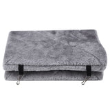 Haosie Warm Bird Nest House, Bird Bed for Cage Accessories, Parakeet Toys Hammock, Plush Parrot Hanging Hut Tent for Conure Cockatiel Lovebird Cockatoo