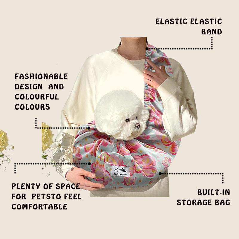 Hands-free Pet Cuddle Carrier For Small And Medium-sized Dogs, Cats, Rabbits, Lambs, Chickens, Etc.