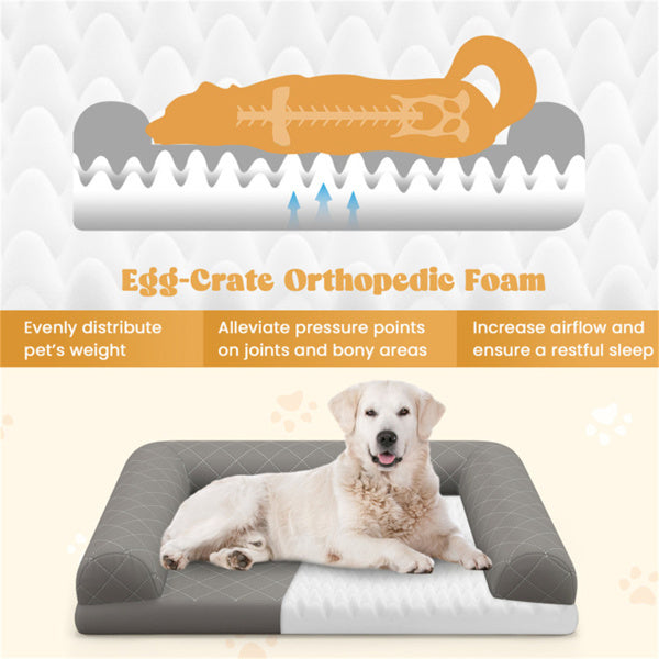 Orthopedic Dog Bed, 36 Inch