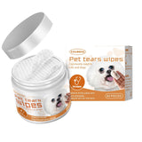 Yegebang Pet Wipes For Cleaning Dogs And Cats Tear Stains Eye Cleaning Wipes Eye Dirt Cotton Pads