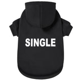 GreenJoy Dog Hoodie & Sweater - Cold Weather Coat for Puppies, Cats & Small to Large Dogs (Small, Black)