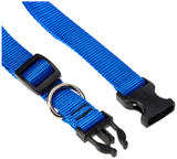 LupinePet Basics 3/4" Blue 15-25" Adjustable Collar for Large Dogs