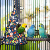 Parrot Cockatiel Warm House Bird Nest Bed All Season Hanging Hammock Birds Sleeping Bed Parrot Hideaway Bed Polyester Fabric Washable for Parakeet Cockatiels Budgies Lovebird
