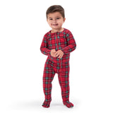 Gerber Baby Pet-1 Piece Holiday Family Matching Pajamas, Red Stewart Plaid, XSmall-Small