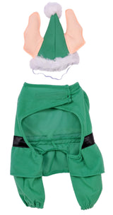 Rubie's Christmas Collection Santa's Little Helper Elf Pet Costume, Large