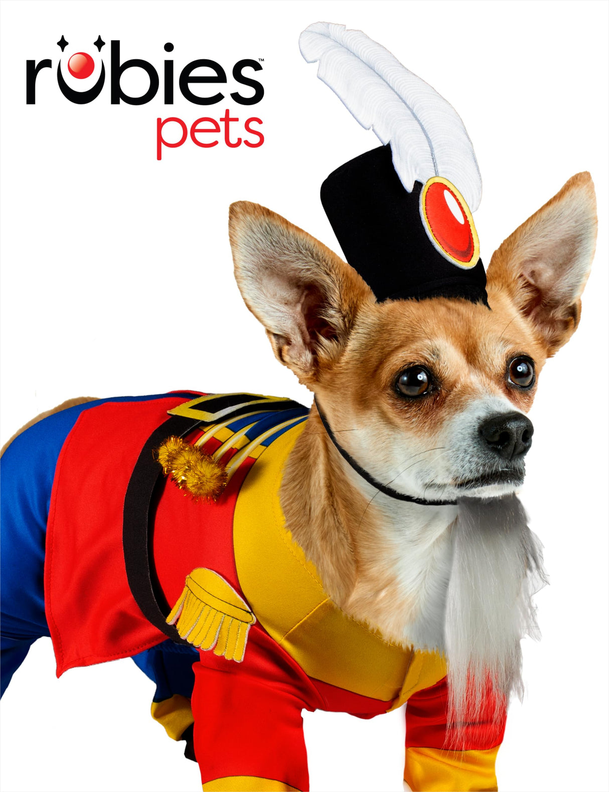 Rubies Nutcracker Pet Costume for Dogs or Cats, Medium