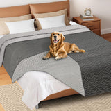 Asatdd Waterproof Dog Couch Cover, Soft Pet Bed Cover, Furniture Sofa Car Protector for Puppy Dog Cat and Pet, 40" x 50", 1 Pack