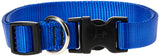LupinePet Basics 3/4" Blue 15-25" Adjustable Collar for Large Dogs