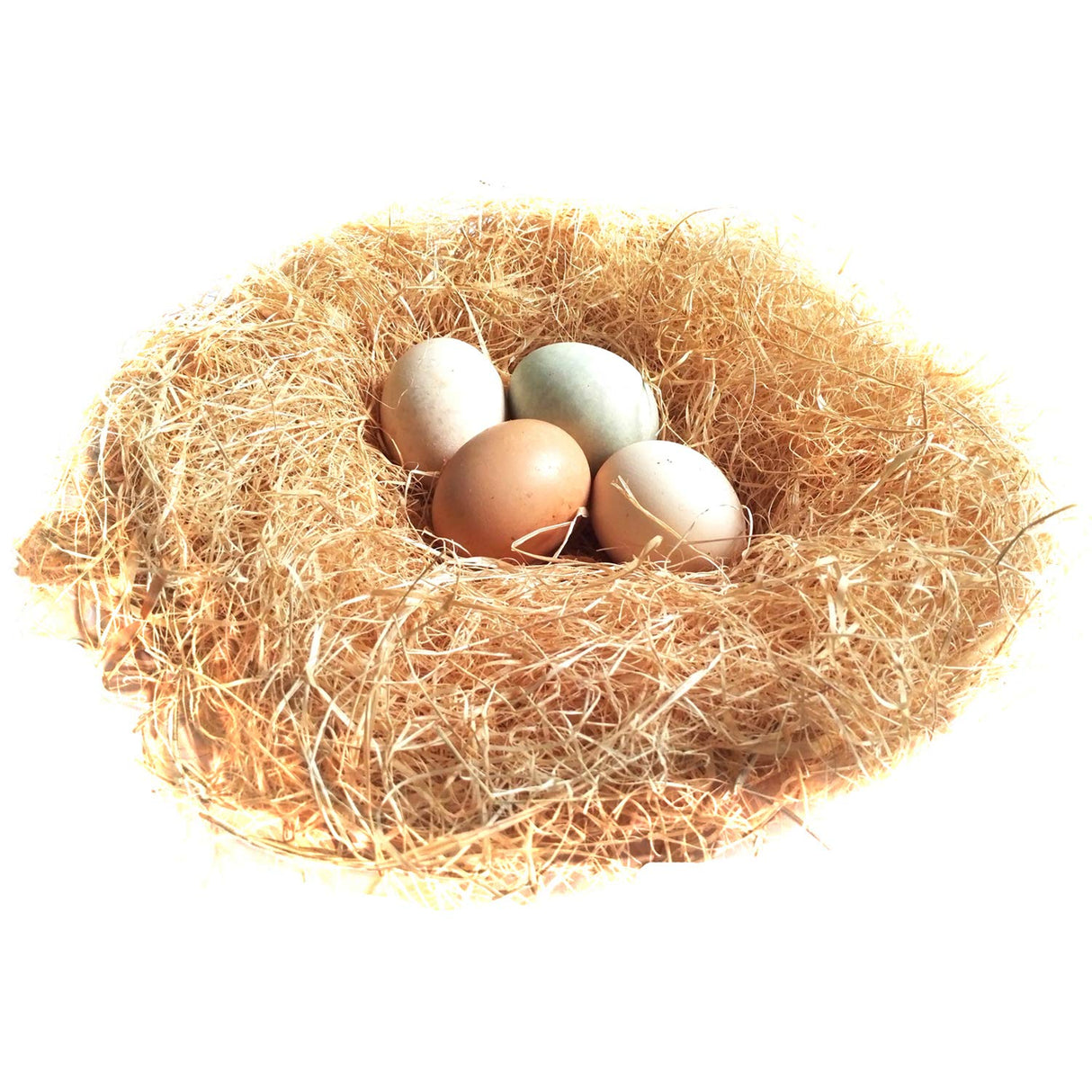 BWOGUE 100g/3.5oz Natural Grass Nesting Pads for Chicken Hens Birds Nest Bedding