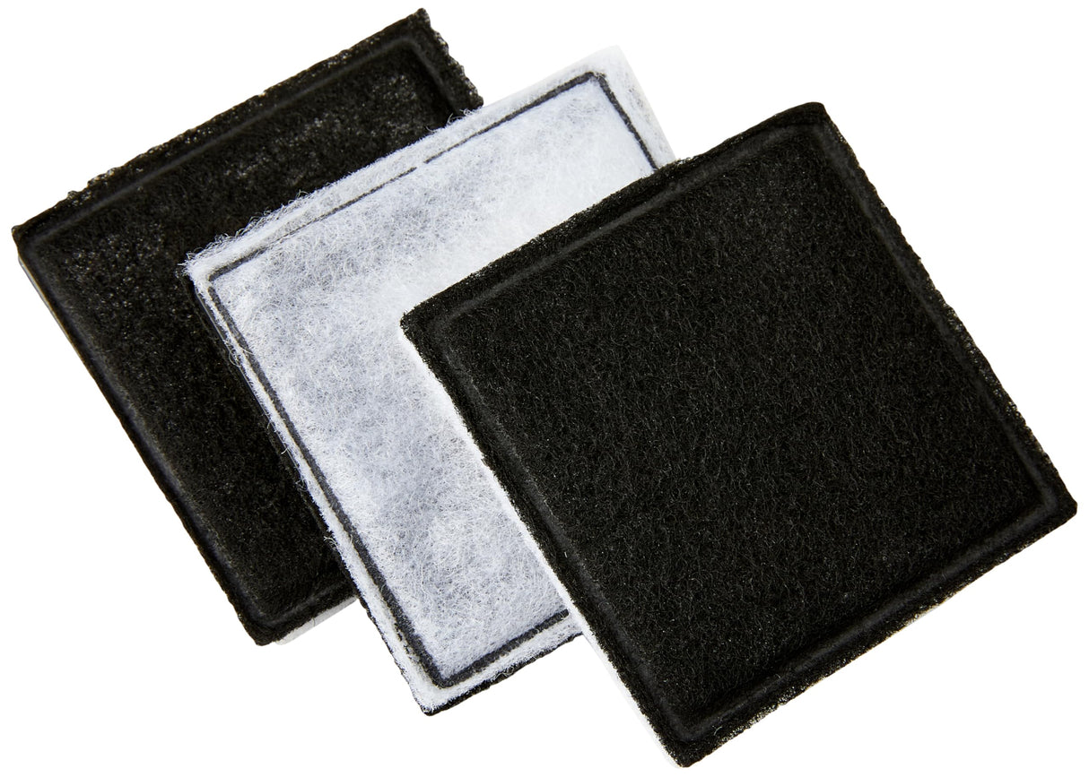 Catit Senses 2.0 Triple Action Replacement Mini Flower Cat Water Fountain Filters, 3 Pack - Replacement Filters for Catit Mini Flower Drinking Fountain