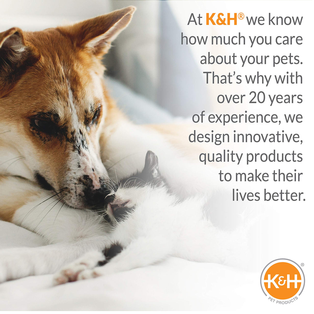 K&H Pet Products Lectro-Soft Outdoor Heated Dog & Cat Bed Replacement Cover, Fits K&H Lectro-Soft Medium Beds (Heated Bed Sold Separately), Machine Washable Soft Fleece Cover - 24 X 19in