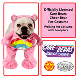 Rubies Care Bears: Cheer Bear Pet Costume for Dogs or Cats, Small
