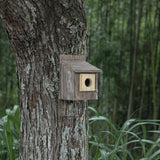 4 Pieces Bluebird House Predator Guard,Wooden Birdhouse Guard,Bird House Hole Protector Guard for Eastern Bluebird Box 1 1/2 Inch Opening