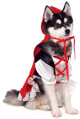 Rubies Red Riding Hood Pet Costume for Dogs or Cats, Medium