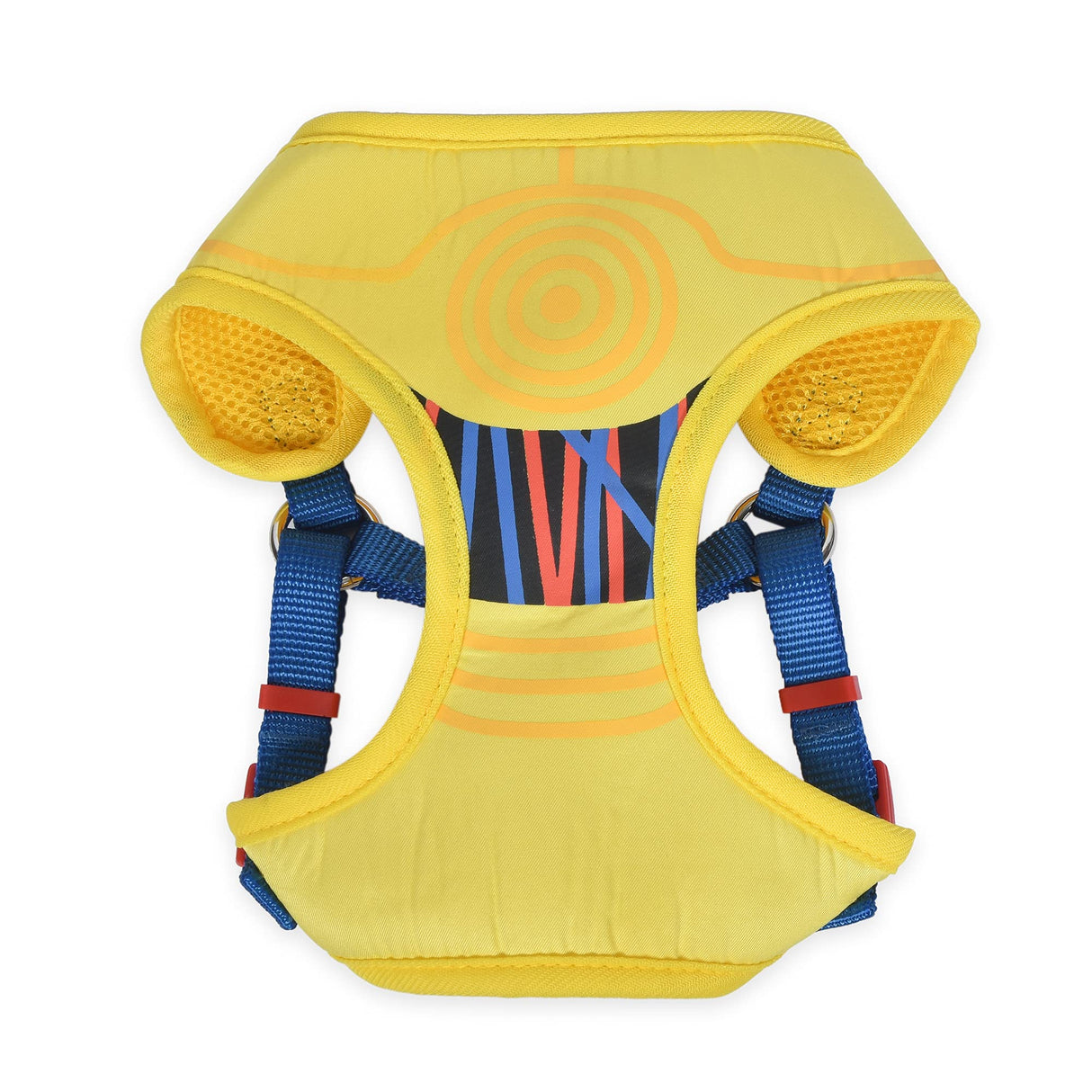 Star Wars for Pets C3PO Dog Harness for Medium Dogs, Medium (M) | Yellow Medium Dog Harness, No Pull Dog Harness with D-Ring | Machine Washable Merch for Dogs Dog Costume