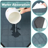 Dog Cat Playpen Indoor Outdoor for Puppy Pet Dogs Cat Travel and Recovery After Surgery, Dog Enclosure Tent Crates Cage, Portable Pop Up Dogs Kennel with Carrying Case(Grey, Small with Pad)