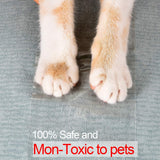 Petslucent Cat Scratch Furniture Protector Tape, Cat Anti Scratch Training Tape, Double Sided Clear Sticky Paws Guards for Carpet, Sofa, Couch, Door (3''x 30 Yards)