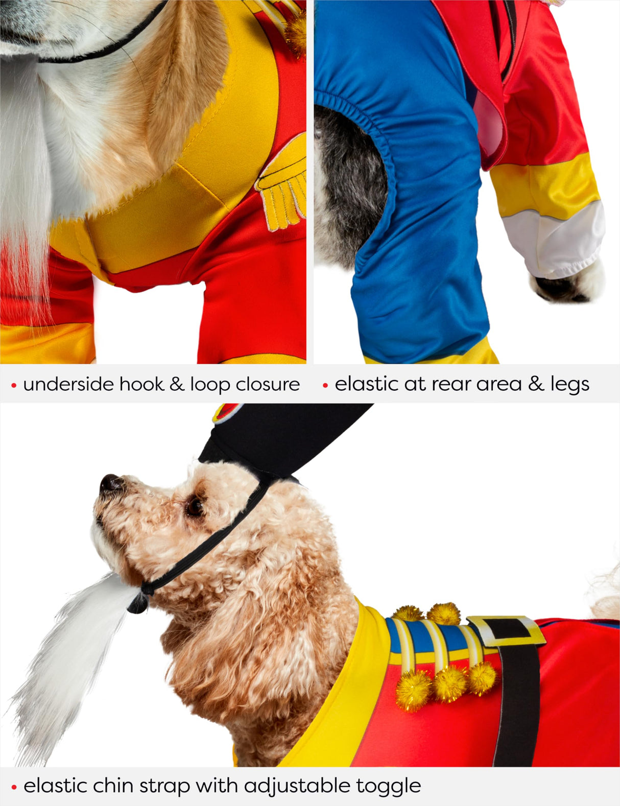 Rubies Nutcracker Pet Costume for Dogs or Cats, Medium