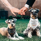 Mom & Dad are Getting Me a Human Pregnancy Announcement Dog Bandana Gender Reveal Baby Announcement Photos Prop Pet Scarf Accessories for Dog Lovers Pack of 2