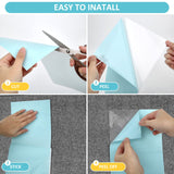 Cat Scratch Deterrent Tape, 16 PCS Anti Scratch Furniture Protector from Cats, Couch Corner Protectors, Sticky Paws for Cats, Training Tape, Self-Adhesive Cat Tape